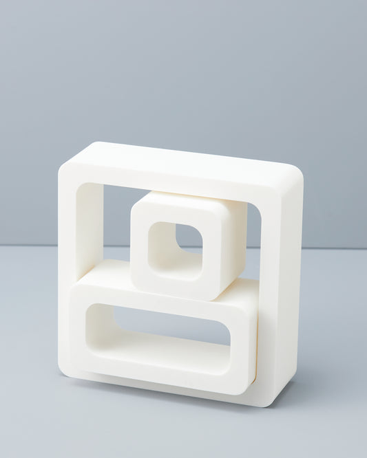 角丸穴開き四角